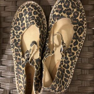 Torrid Leopard Print Espadrilles